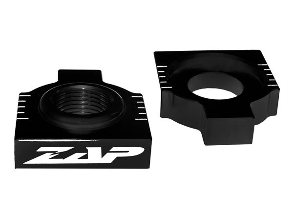 Afbeelding van axle blocks KTM EXC 98-, SX(F) 98-12 schwarz