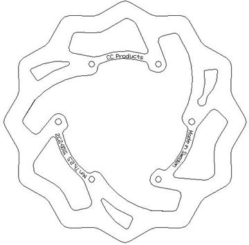 Afbeeldingen van Brakedisk front Beta 13-