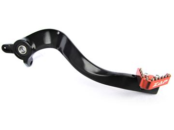 Afbeeldingen van rear brake pedal KTM SX(F)/EXC 125- 525, 2008- , not 350, orange