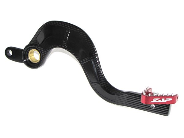 Afbeelding van rear brake pedal RMZ 450 08- red