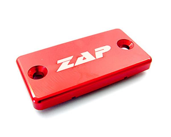 Afbeelding van brakereservior cover RM,KX,YF front red flatt