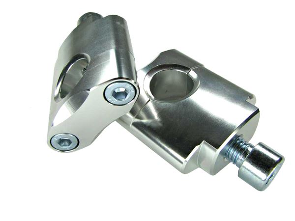 Afbeelding van ZAP mounting kit (22mm) 40mm high silver