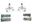 Afbeeldingen van Alu. Mounting Kit Vertigo/Gladiator f. 22m bar