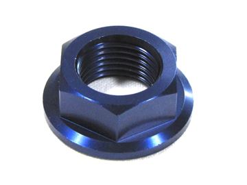 Afbeeldingen van front axel nut CR(F), YZ(F) blue