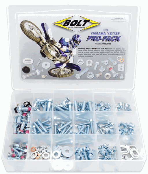 Afbeelding van Pro-Pack screwkit YZ(F) 2003-2011, 190pc