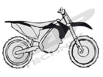 Afbeeldingen van Plastic kit EXC 12-, SXF 11-12 black