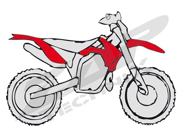 Afbeelding van Plastic kit GASGAS MC/EC 07-09 OEM Farbe
