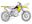 Afbeeldingen van Plastic kit RMZ 450 08 Original 08-12 yellow/white