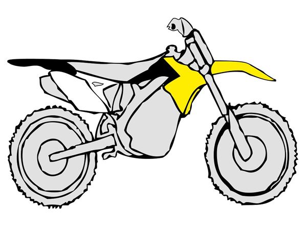 Afbeelding van Plastic kit RMZ 450 08 yellow/black OEM 2013
