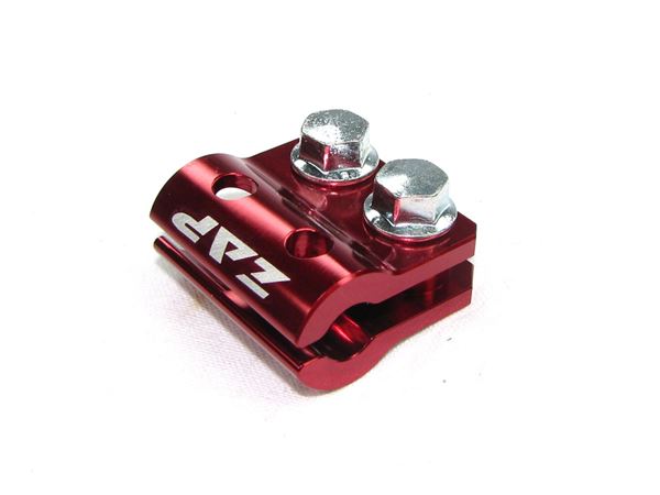 Afbeelding van brake hose clamp KX(F), RM(Z) 05- red