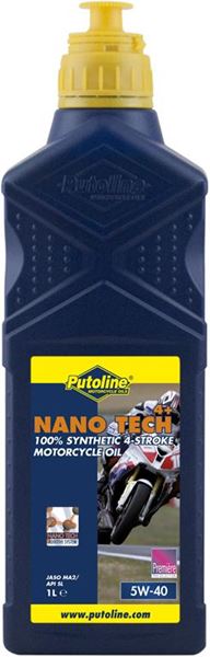 Afbeelding van 1 lt flacon Putoline Nano Tech 4+ 5W-40