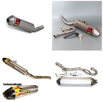 Afbeelding voor categorie Uitlaatdempers 4 Tact Husky/Beta/GasGas/Husaberg/Sherco/Vor
