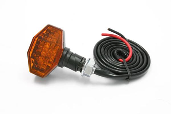 Afbeelding van 592 LED Flasher 12V orange 2pcs