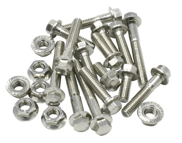 Afbeelding van Screw M6 Flange Lock Nuts 25pcs