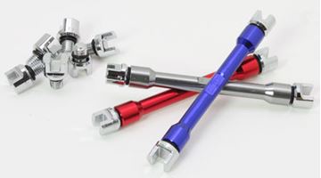 Afbeeldingen van Spaaksleutel Mini 4.0-6.2 red