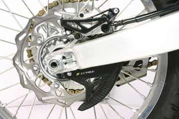 Afbeeldingen van Carbon Rear Disk Guard CR/CRF 02-