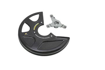 Afbeeldingen van Carbon Front Disc Guard 275mm (Mounting Kit needed)