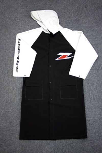 Afbeelding van Rain Coat Zeta S/M black/white