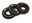 Afbeeldingen van Donutz Grip Pads black/red