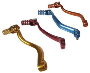 Afbeeldingen van Schakelped.CRF250 03-09/450 02-08 S-Teel gesmeed rood