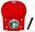 Afbeeldingen van Koplamp met ovaal universeel 79-88 rood
