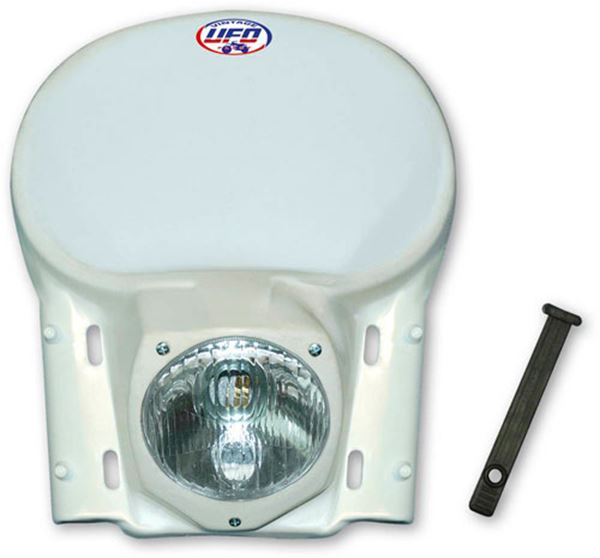 Afbeelding van Koplamp met ovaal universeel 79-88 wit