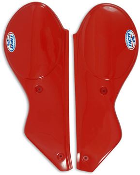 Afbeeldingen van Vint. Zijnummerborden Maico 250/490 81-83 rood