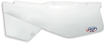 Afbeeldingen van Vint. Zijnummerborden XT600 87-90 wit