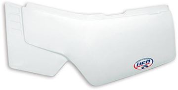 Afbeeldingen van Vint. Zijnummerborden XT600 84-86 wit