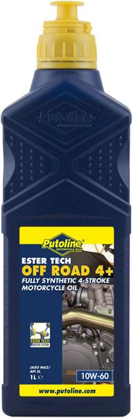 Afbeelding van 1 lt flacon Putoline Ester Tech Off Road 4+ 10W-60