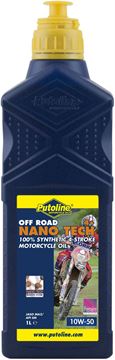 Afbeeldingen van 1 lt flacon Putoline Off Road Nano Tech 4+ 10W-50