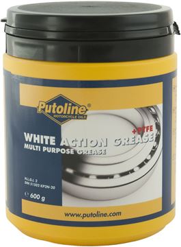 Afbeeldingen van 600 gr pot Putoline White Action Grease + PTFE