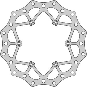 Afbeeldingen van brake discs front HB CR SM 00-06, KTM EXC -06