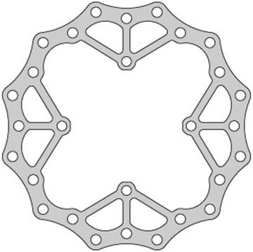Afbeeldingen van brake discs front KXF 250/450 06-