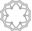 Afbeeldingen van brake discs rear YZ 125/250 02-,YZF250/450 02-