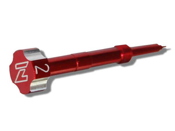 Afbeelding van fuelscrew for Keihin red