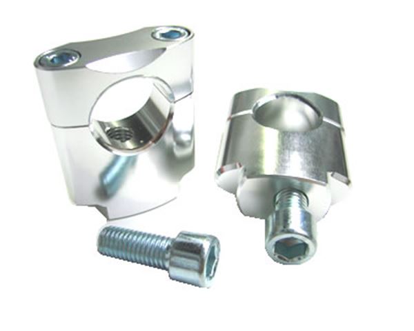 Afbeelding van ZAP mounting kit (28.6mm) 35mm high silver