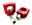 Afbeeldingen van ZAP mounting kit (28.6mm) 40mm high red