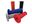 Afbeeldingen van grips RACETECH SX red