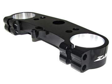 Afbeeldingen van ZAP top clamp above KXF 250 11- 12  black anodized