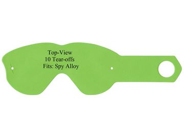 Afbeeldingen van Tear-Offs spy alloy 10pcs pack
