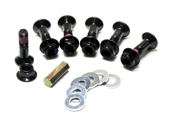Afbeelding van Hub Savers Double Locked Sprocket Fastening Kit-Black Finish