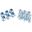 Afbeeldingen van Prox Rear Sprocket Bolt Set (6 pcs. M8x25)M8 x 25mm