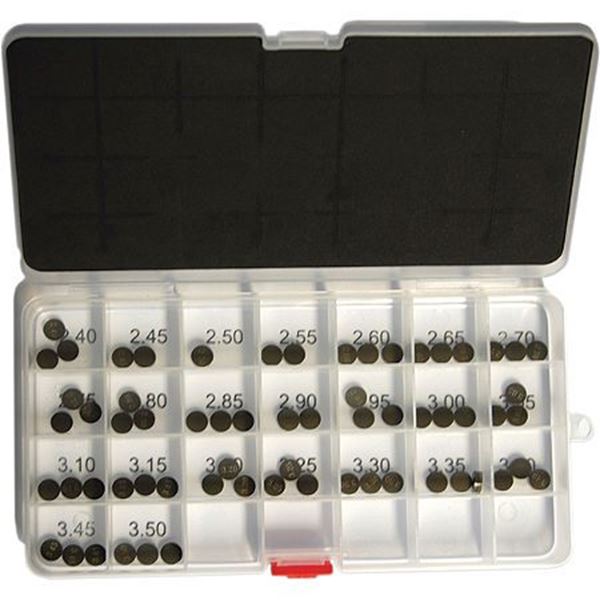 Afbeelding van ProX Valve Shim Assortment 250cc - 7.48 from 1.225 to 3.475