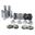 Afbeeldingen van ProX Rear Independent Suspension Kit YFM350/450 Grizzly '07-
