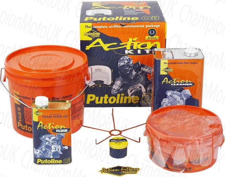 PUTOLINE OIL 10w40 +GEAR LIGHT & RFX FILTER SERVICE KIT HONDA CRF450