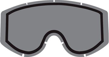 Afbeeldingen van Polywel Double lens Smith Speed Evo Smoke