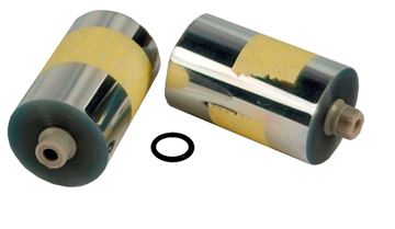 Afbeeldingen van Polywel Roll off rolletjes Twin View Yellow 2 pieces