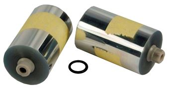 Afbeeldingen van Polywel Roll off rolletjes Scott works (Grey) 2 pieces