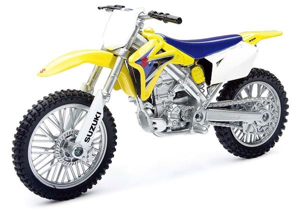 Afbeelding van Miniatuur motor cross Suzuki 1:12